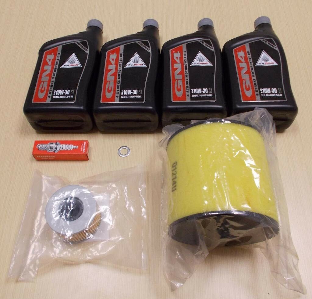 2009-2013 Honda TRX 420 TRX420FA IRS Rancher ATV Complete Service Tune-up Kit