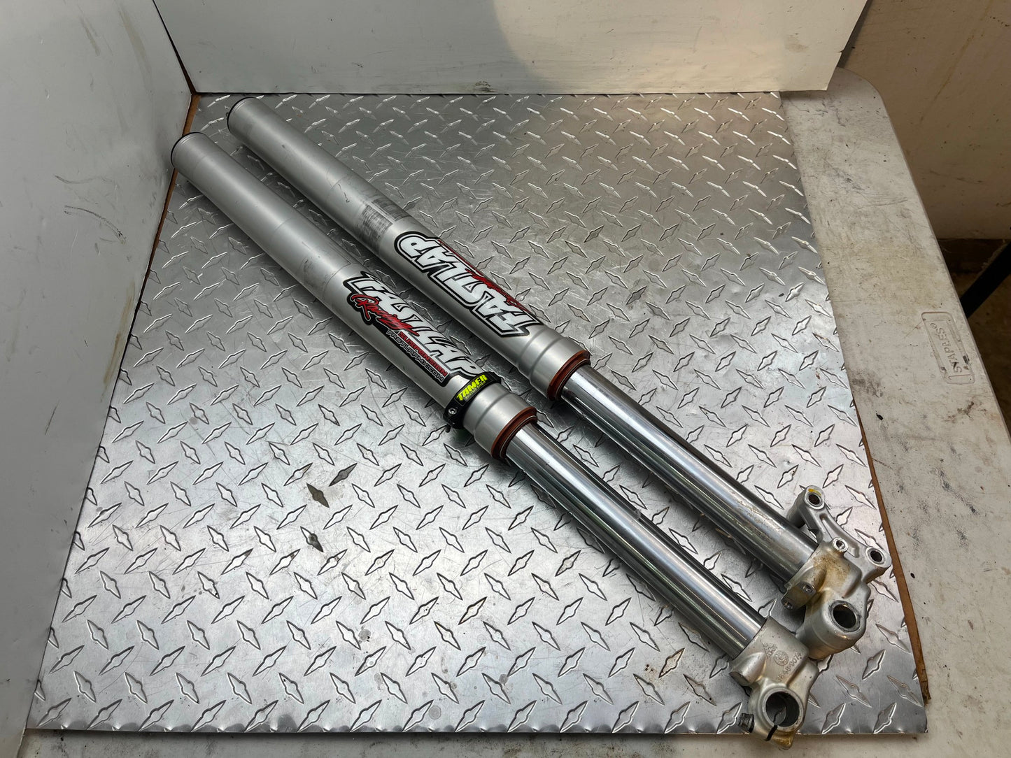 OEM KTM 50 SX FRONT FORK SET PART# 07186Q0201