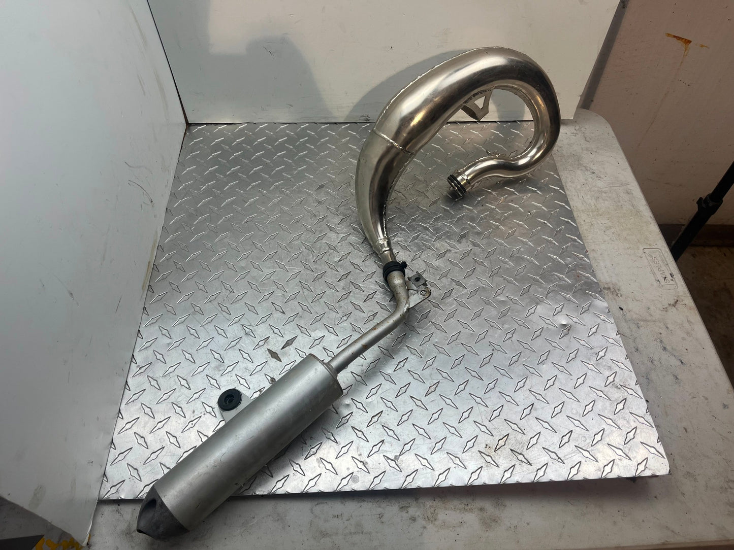 OEM KTM 50 SX STOCK EXHAUST PART# 45305007000 & 45305079000