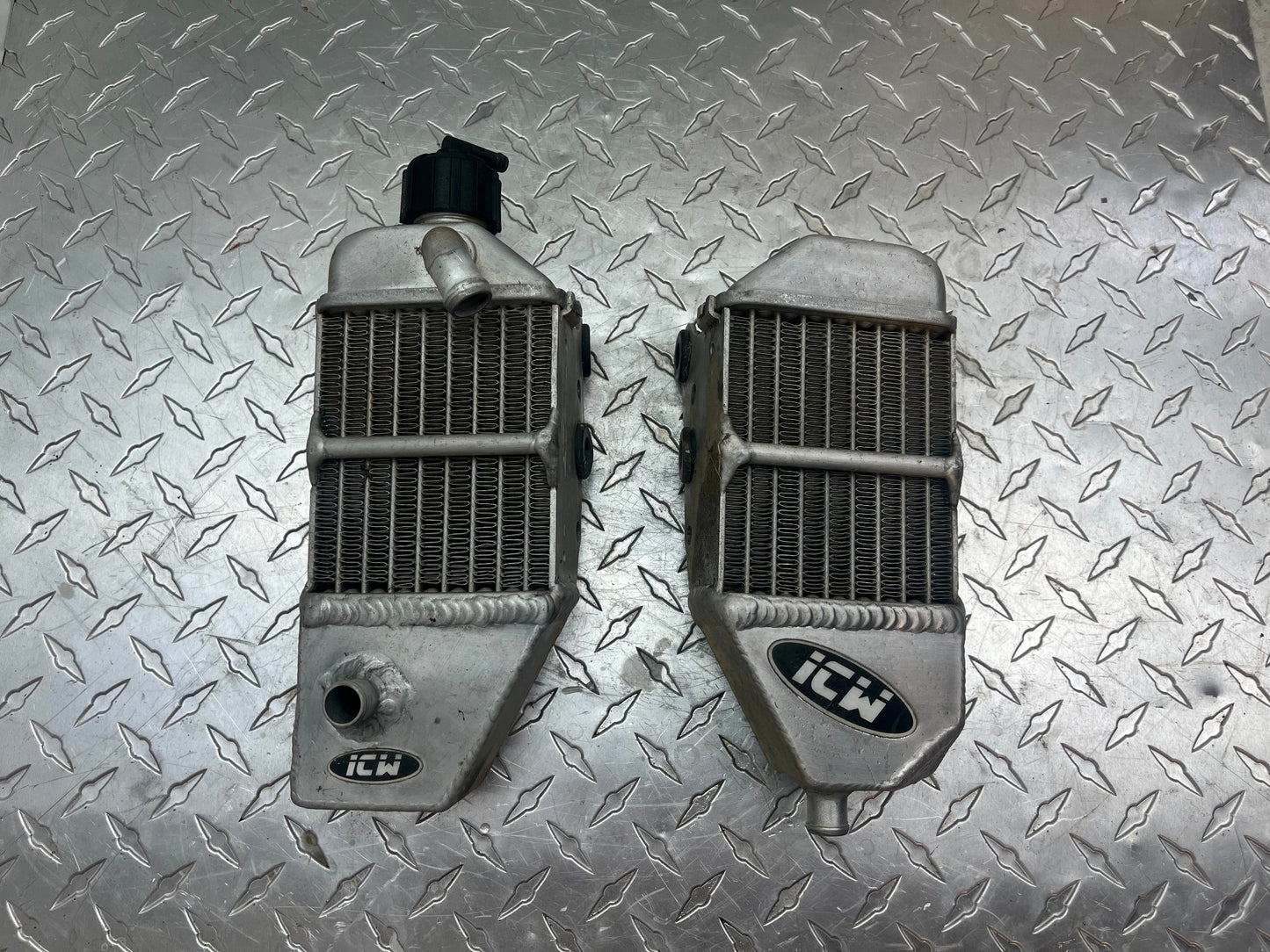 OEM KTM 50 SX RADIATORS PART# 45235007200 & 45235008200