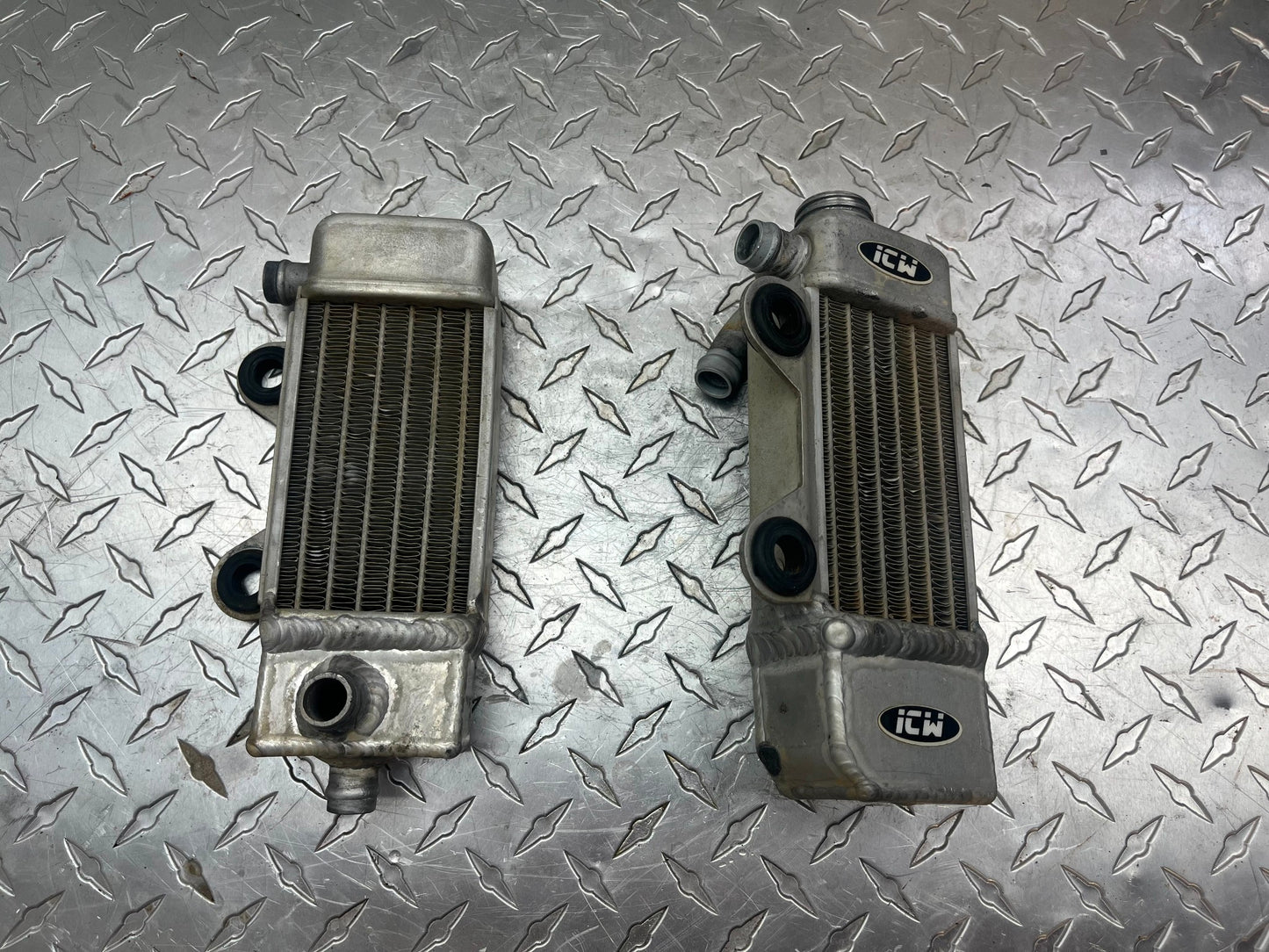OEM KTM 50 SX RADIATORS PART# 45235008000 & 45235007000