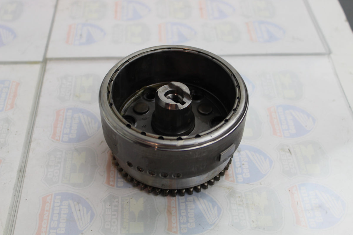 02-21 TRX250 RECON TE TM FLYWHEEL WITH STARTER CLUTCH