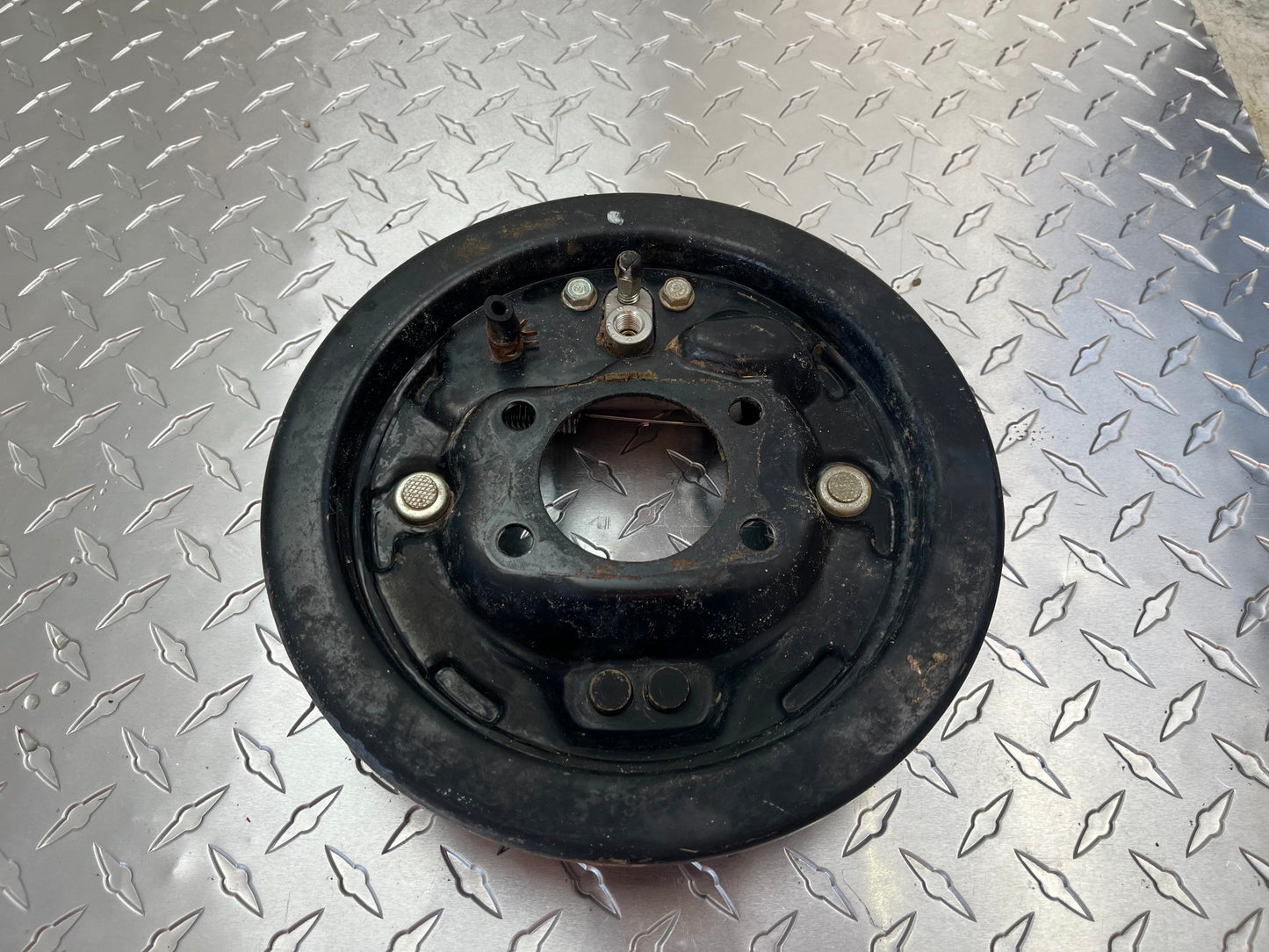 OEM KAWASAKI MULE FRONT RIGHT PANEL ASSY BRAKE PART# 41035-7504