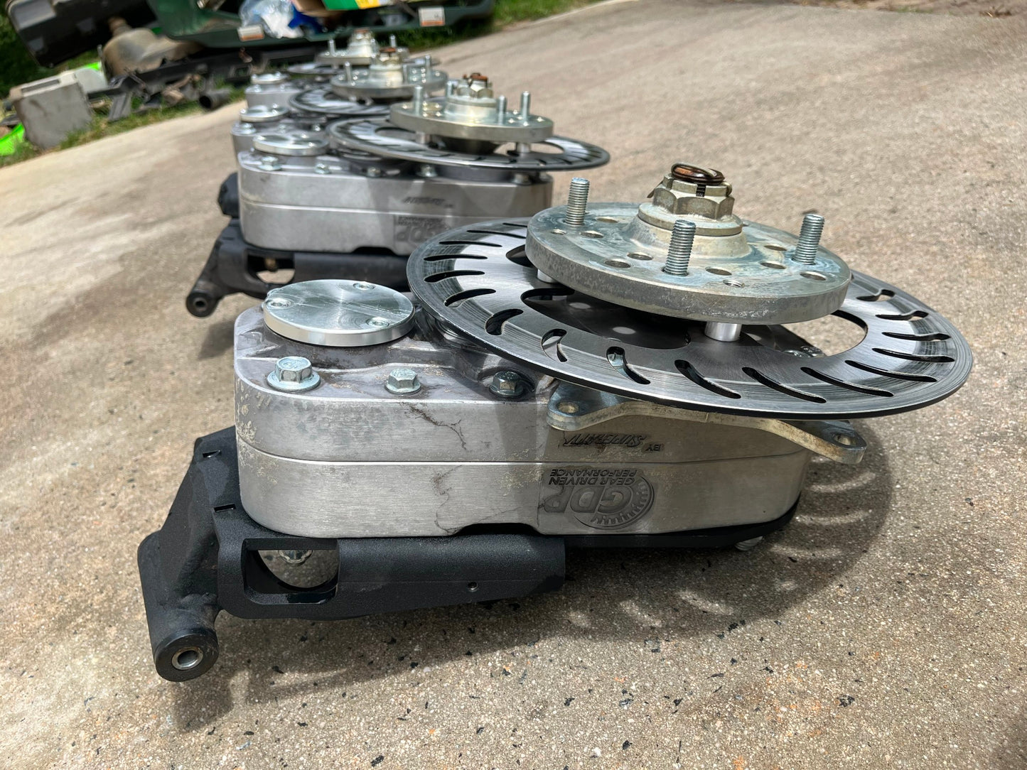 GEAR DRIVEN PERFORMANCE 8 INCH PORTALS FOR PIONEER 1000 2022 2023 2024 2025