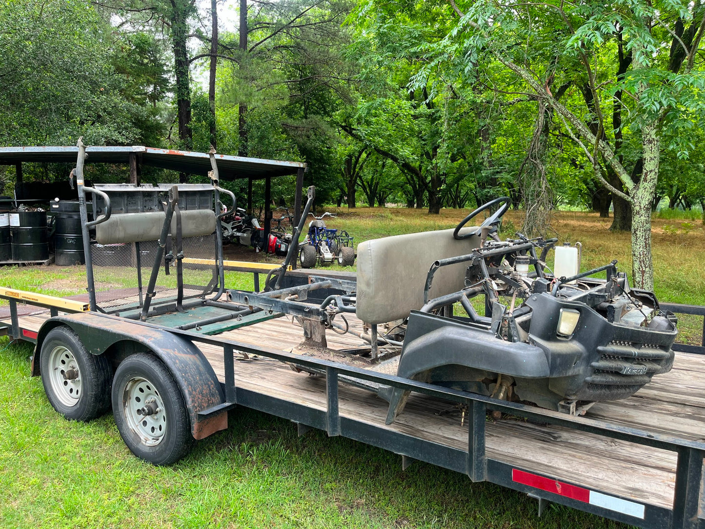 OEM 2007 KAWASAKI MULE 3000 FRAME (KAF620G7F)