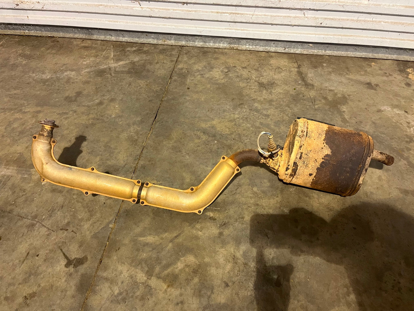 OEM KAWASAKI MULE PRO FXT MUFFLER PART# 49070-0758