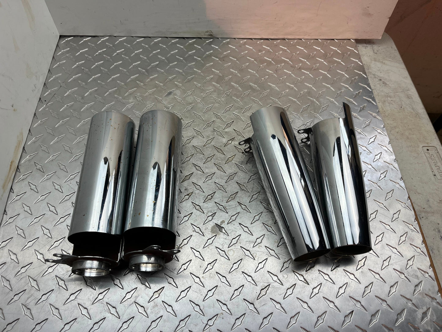 OEM HONDA VTX 1300R FORK GUARDS PART# 51660-MEA-670 & 51670-MEA-670