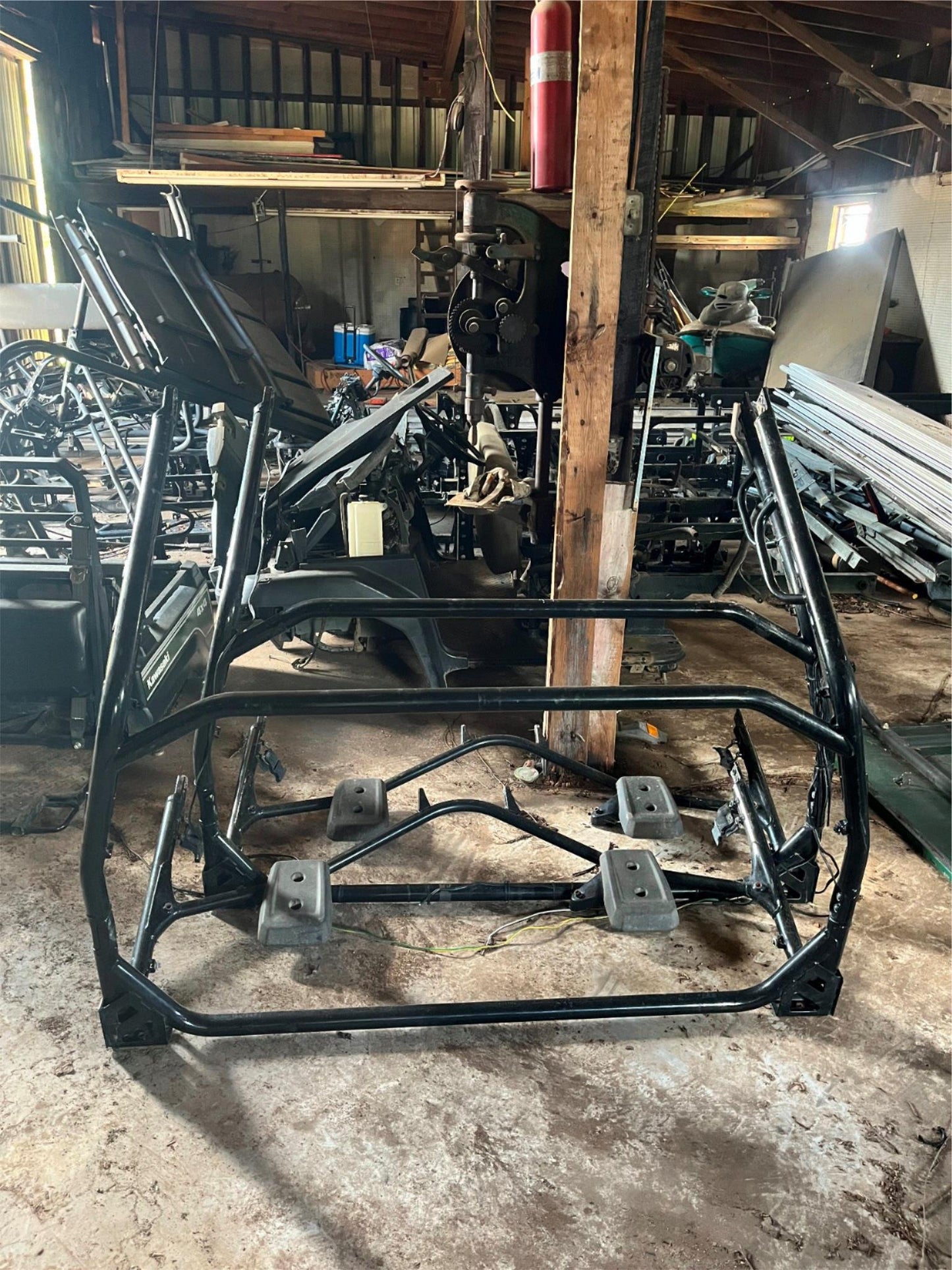 OEM HONDA PIONEER 1000 FRONT ROLL CAGE ASSY PART# 71950-HL4-A00 & 71910-HL4-A00