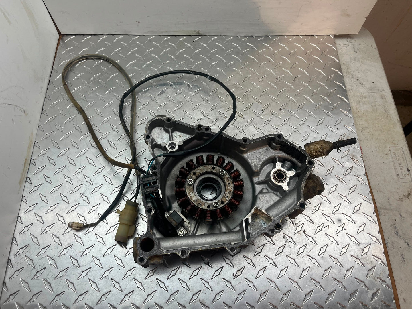 OEM KAWASAKI BRUTE FORCE 750 STATOR & COVER PART# 14031-0030 & 21003-0012