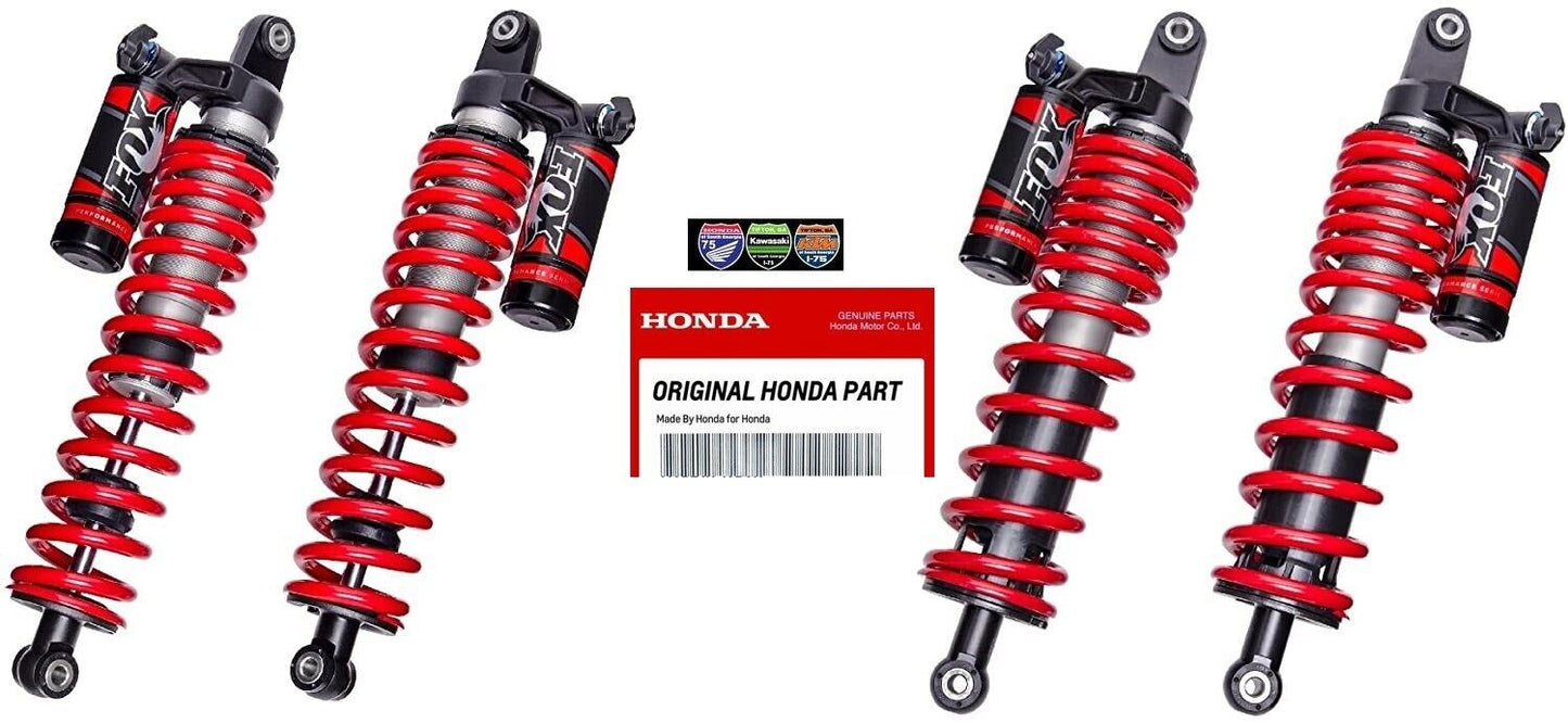 New Fox QS3 Adjustable Shocks (Front & Rear) 2016-2024 Honda Pioneer 1000-3 SXS