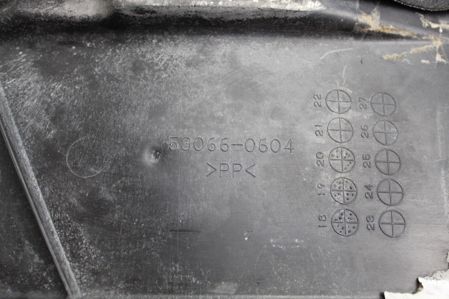 OEM KAWASAKI KX 250 SEAT PART# 53066-0604-49F