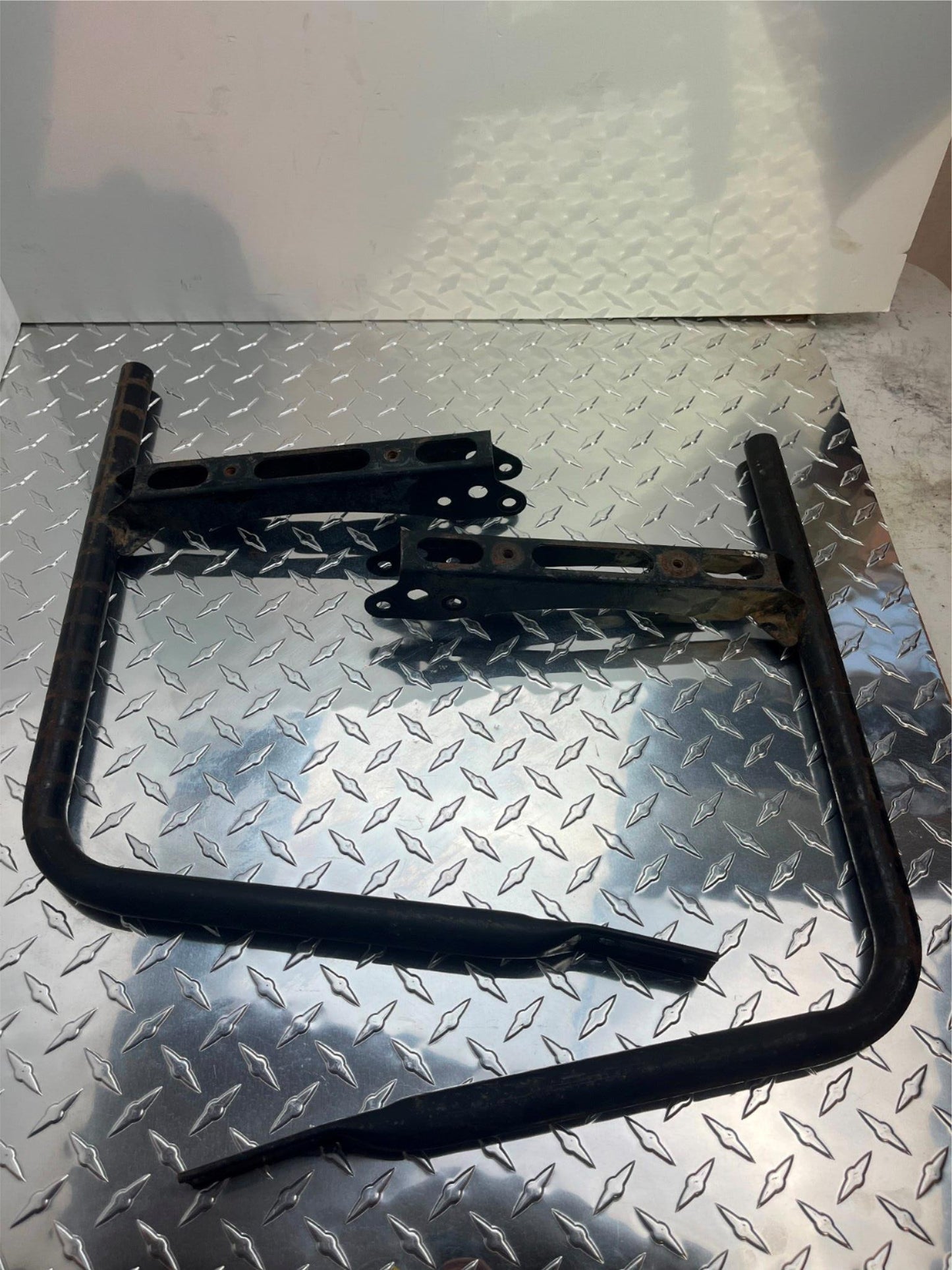 OEM HONDA TRX 500 FOREMAN FM1 RIGHT AND LEFT STEP BRACKETS