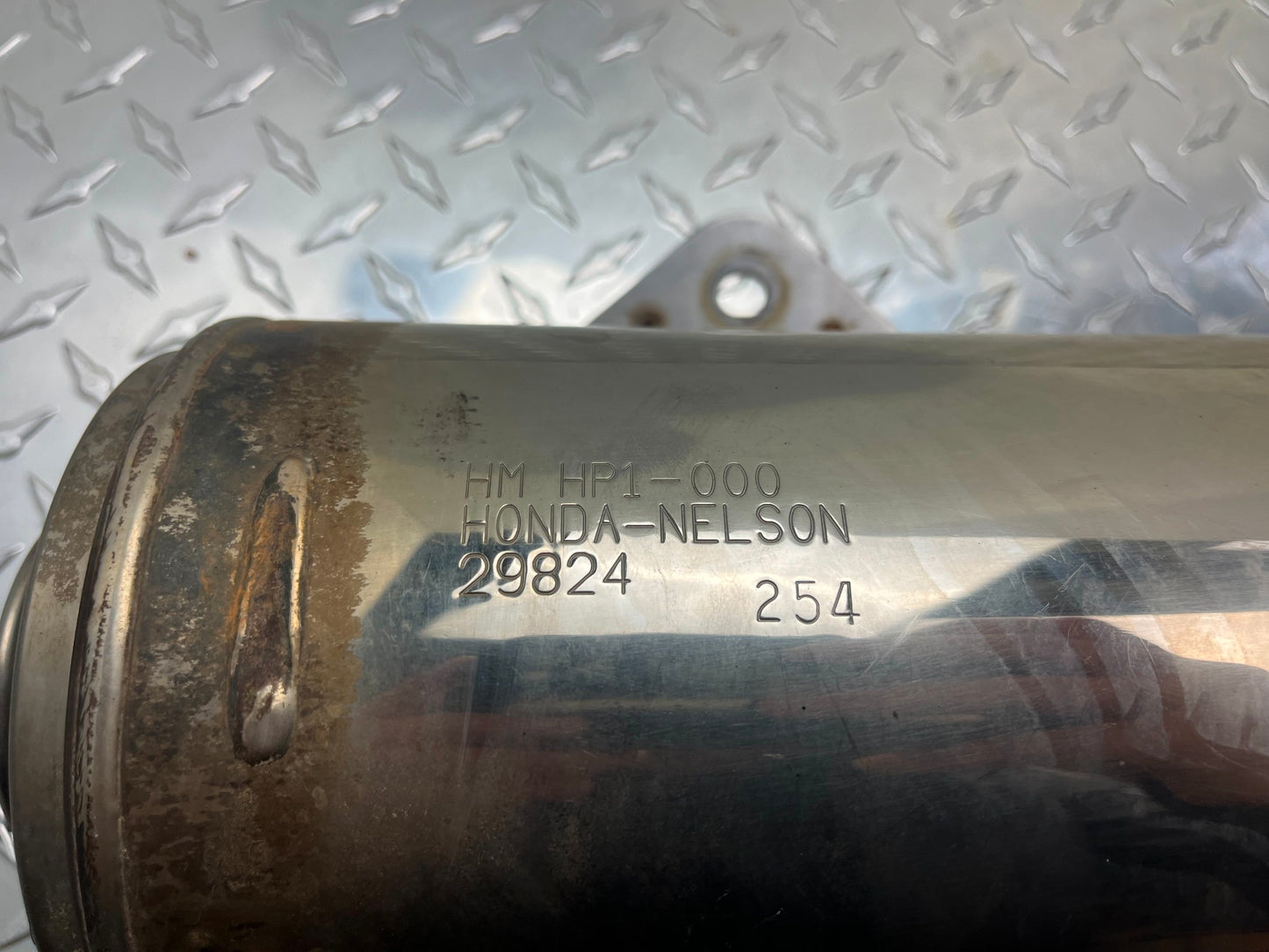 OEM HONDA TRX 450R SPORTRAX MUFFLER ASSY PART# 18300-HP1-000