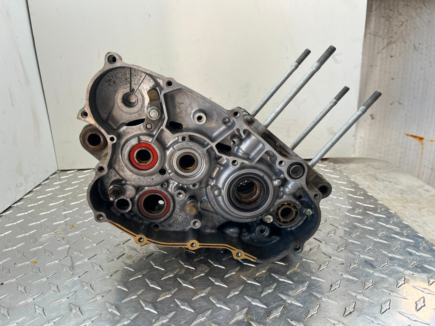 OEM HONDA CRF150R CRANKCASE SET PART# 11100-KSE-670 & 11200-KSE-A70