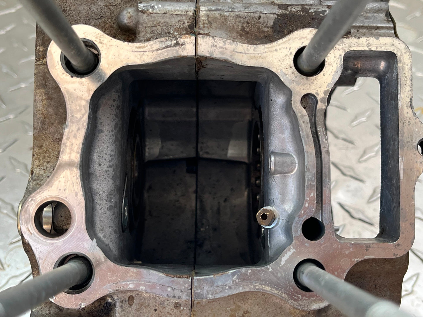 OEM HONDA CRF150R CRANKCASE SET PART# 11100-KSE-670 & 11200-KSE-A70