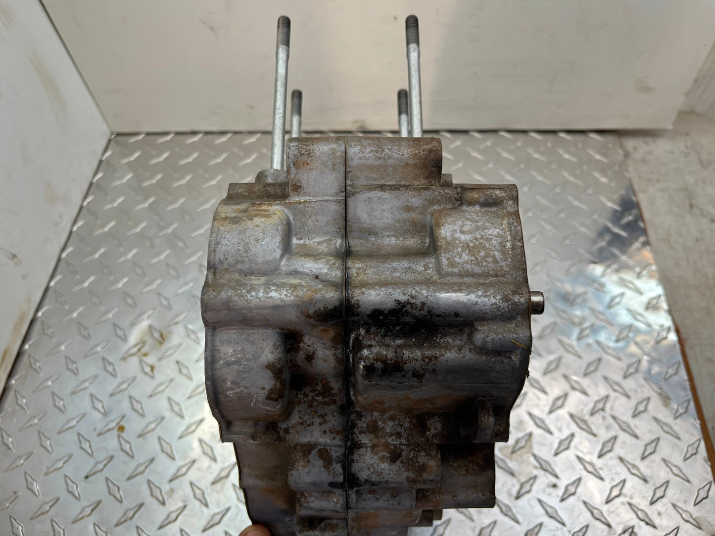 OEM HONDA CRF150R CRANKCASE SET PART# 11100-KSE-670 & 11200-KSE-A70