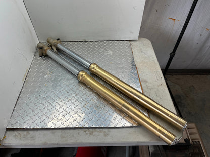 OEM HONDA CRF150R FRONT FORKS PART# 51580-KSE-N11 & 51480-KSE-N11