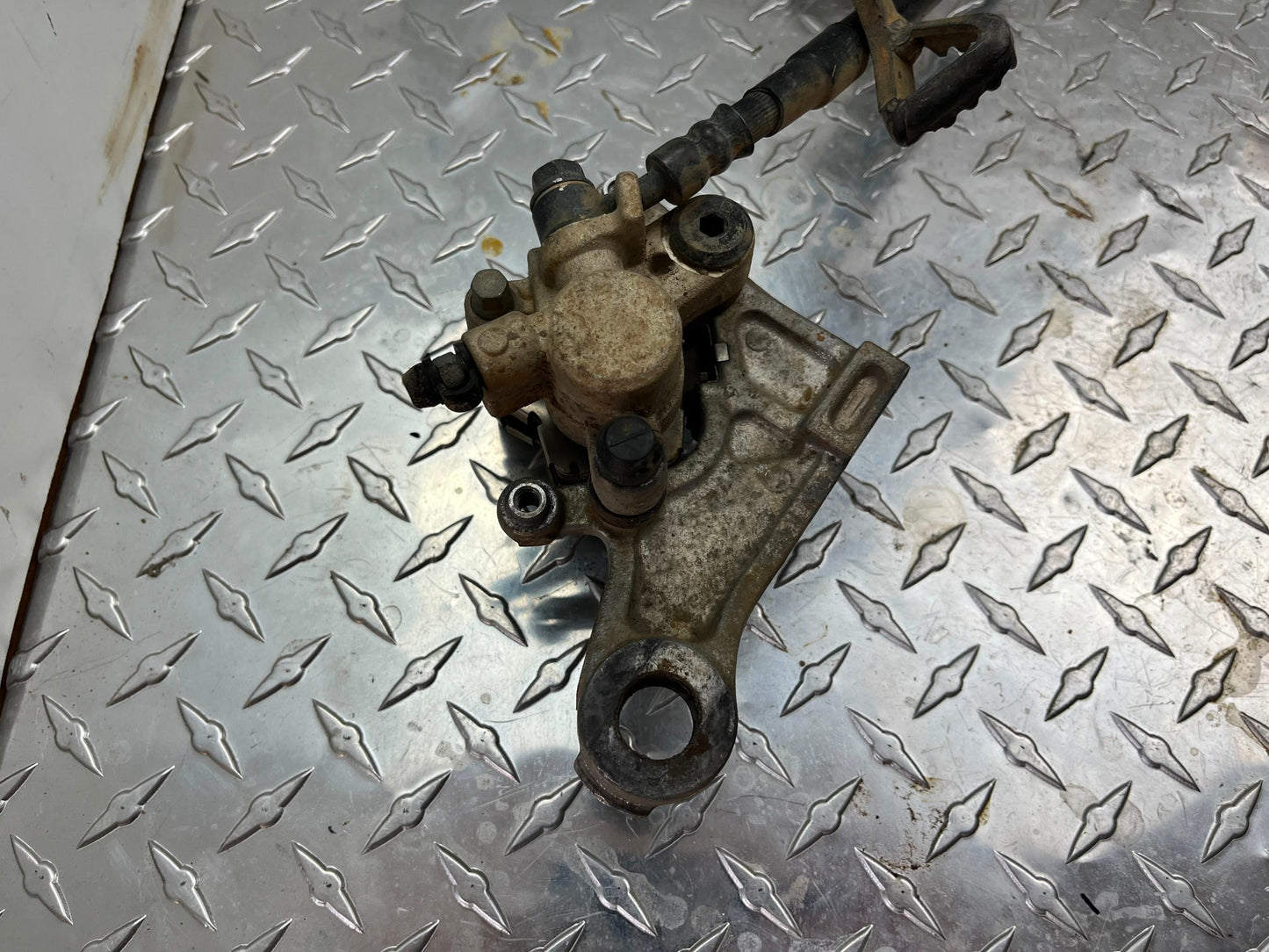 OEM HONDA CRF150R REAR BRAKE KIT PART# 43500-KSE-016 & 43150-KSE-006