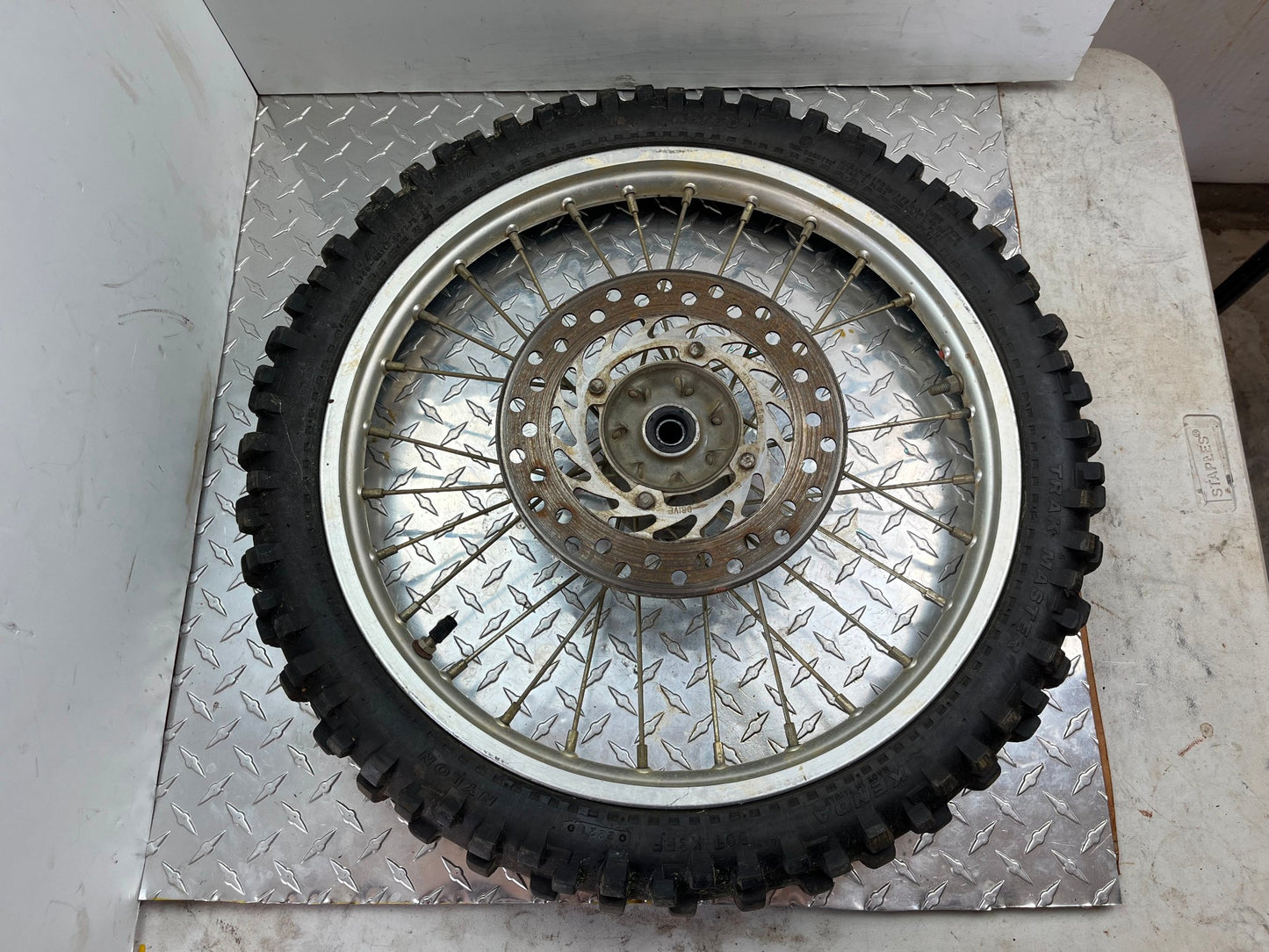 OEM HONDA CRF150R FRONT WHEEL PART# 44650-KSE-670