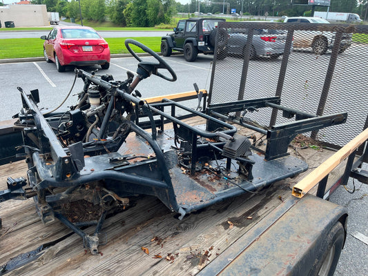 OEM 2007 KAWASAKI MULE 3010 TRANS4X4 FRAME (KAF620J7F)