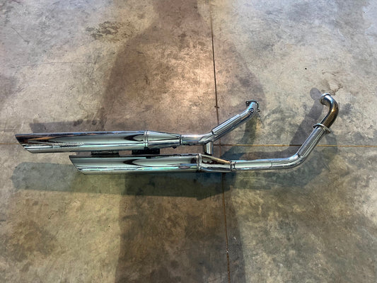 OEM SUZUKI VOLUSIA 800 EXHAUST PIPES MUFFLER PART# 14340-41F11-H01