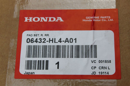 OEM HONDA PIONEER 1000 RIGHT REAR BRAKE PADS 06432-HL4-A01