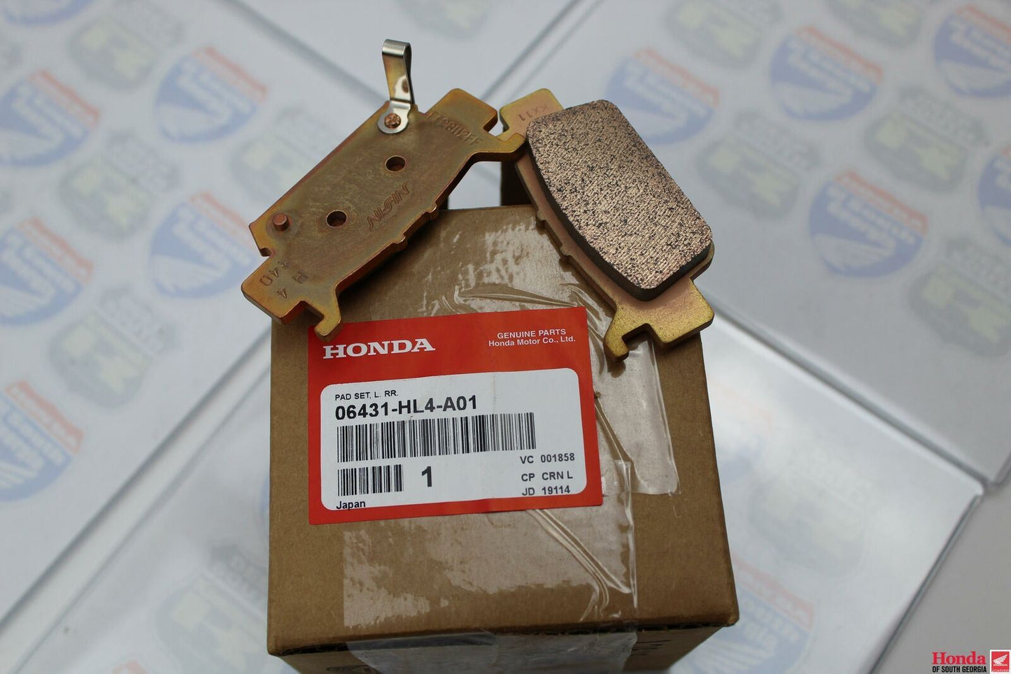 OEM HONDA PIONEER 1000 LEFT REAR BRAKE PADS 06431-HL4-A01